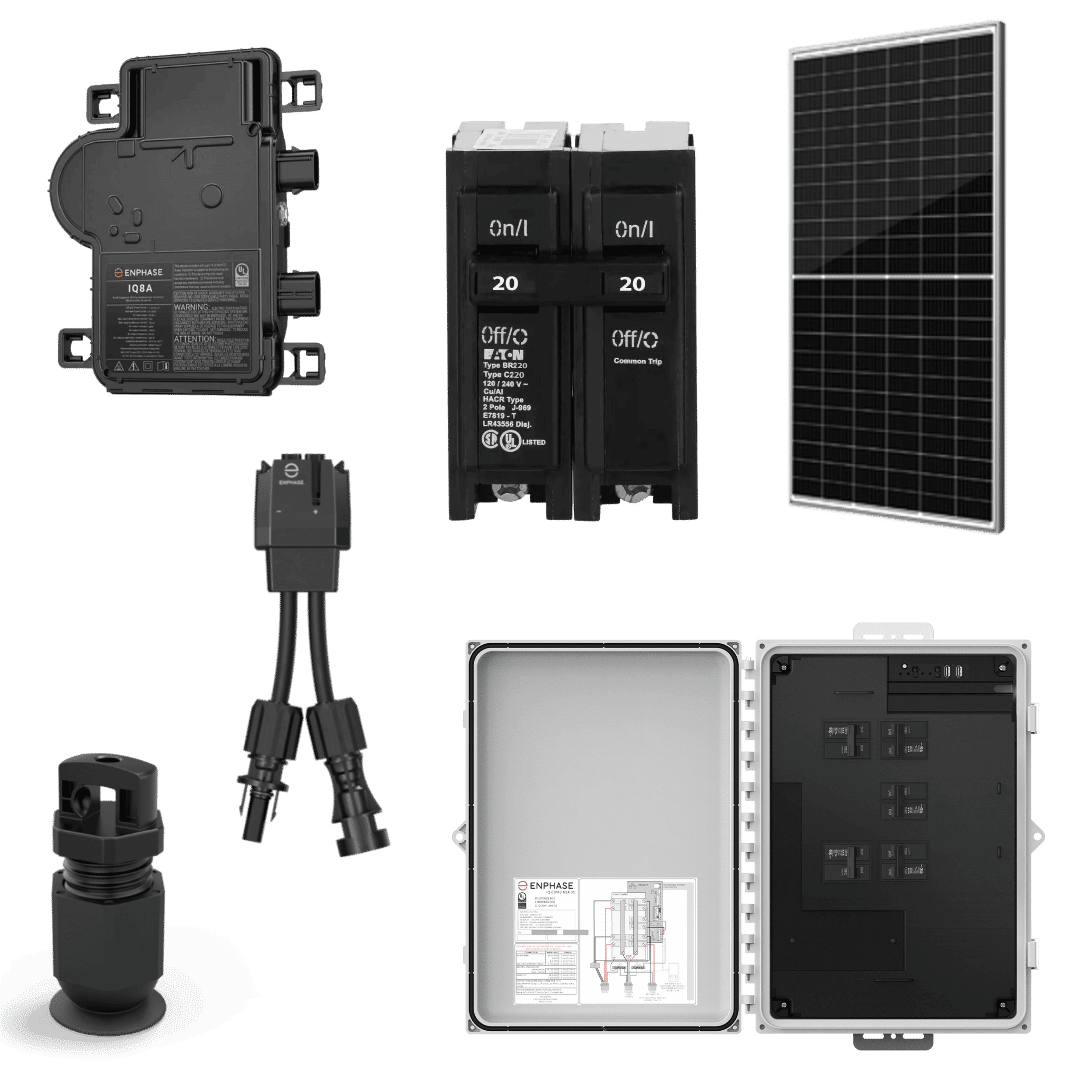 12.3KW Solarever 410W w/IQ8A Enphase MicroInverter – Grid Tie Kit | SanTan  Solar